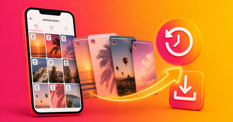 Archivio storie Instagram: come vedere, scaricare e ritrovare le vecchie storie in modo semplice