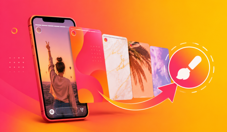 Come cambiare sfondo storia Instagram con colori, foto e layout personalizzati nella guida completa