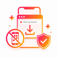 Scarica storie Instagram senza app direttamente dal browser, evitando APK sospetti e mantenendo il dispositivo sicuro